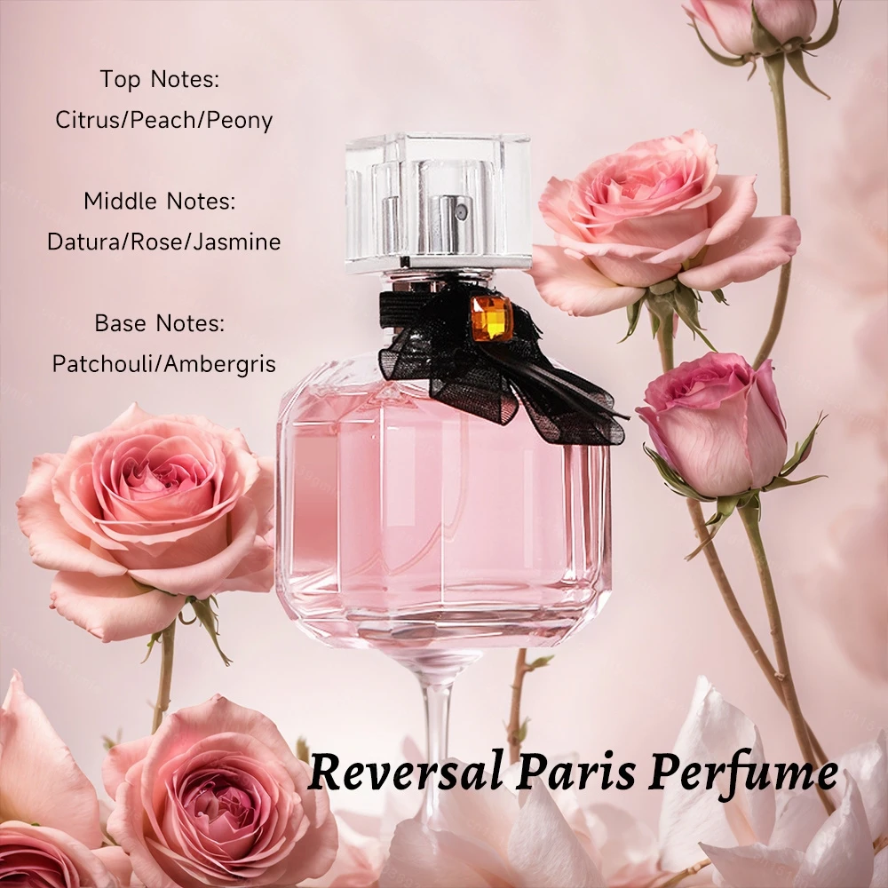 Perfume Gift Box Set 2X50Ml  Floral Scent Lasting Fragrance Pheromone Eau De Parfum High Quality Gift for Women Perfumes Spray
