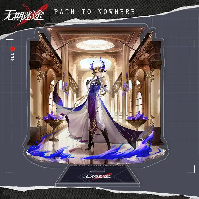 

HOT Anime GAME Path to Nowhere Acrylic Stand Model Plate Cosplay Prop Decor figure Cartoons present Firend Festivals Gifts