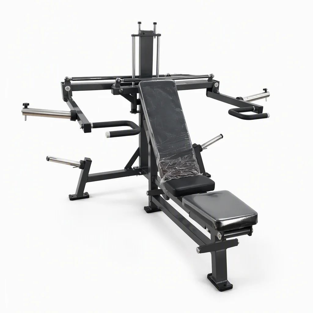 Plate Loaded MultiFunction Chest Press Machine Commercial Gym Strength Training Equipment for Fitness Club