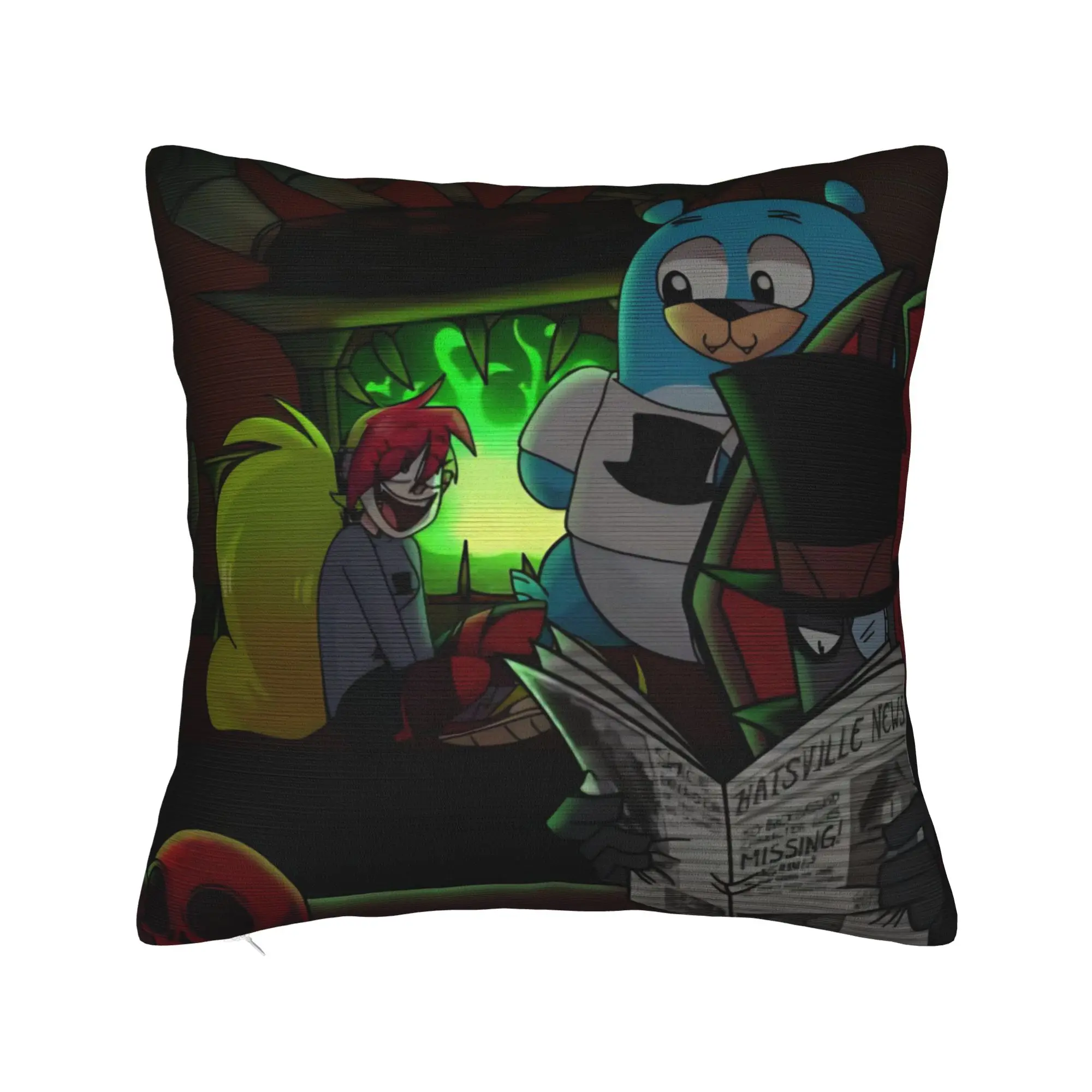 Decorative Pillow Cover Villainous Comdy Accessories Home  Throw Pillow Case Cover Square Multiple Sizes
