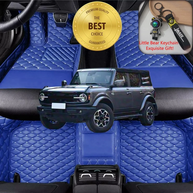 

Customized Fit for Ford Bronco U725/U725C/CX430 Car Floor Mats Car Accessories Luxury Auto Carpet Mats Left/Right-hand Drive