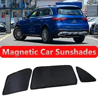 For  2023 2024 2025 Mercedes-Benz GLC suv X254 (not Coupe ) Magnetic Car Window Sunshades Accessories Mesh Windshield Curtain
