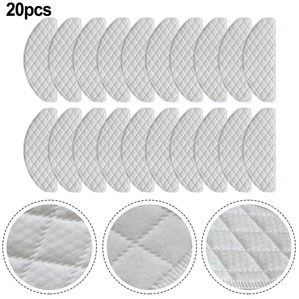 20pcs Disposable Cleaning Mop Cloth For Imou L11-A L11 Vacuum Cleaner Mopping Pads Replacement Parts Accessories