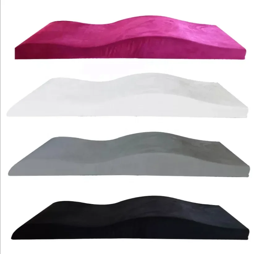 Wholesale Eyelash Mattress Topper Curve Lash Bed Topper Memory Foam Beauty Lash Bed Mattress