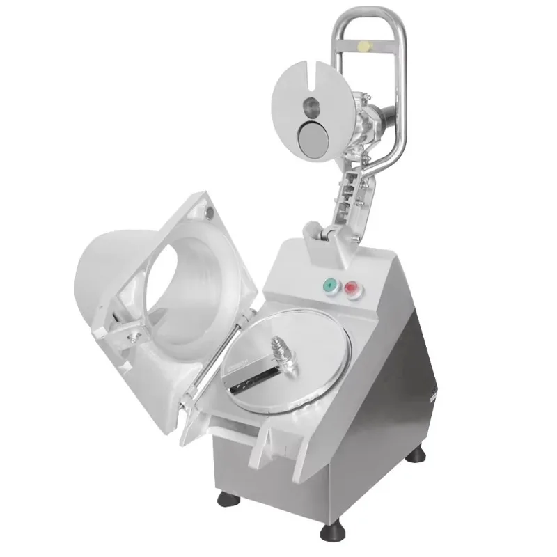 2026Hot XEOLEO Commercial Vegetle Slicing Machine 550W Automatic Fruit Potato Shred Dicer Machine Multi-Function Vegetle Cutter