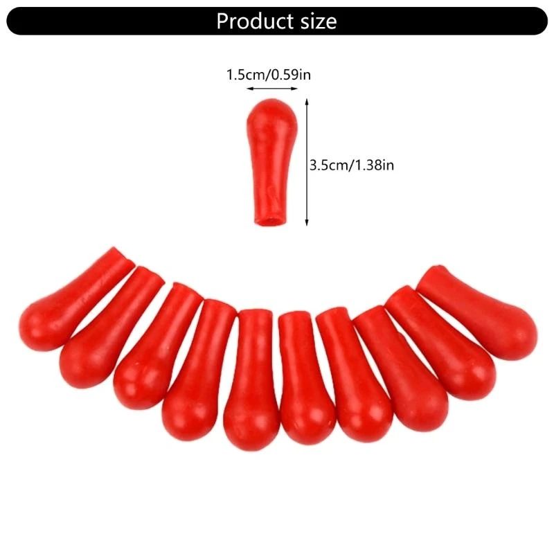 Резиновые крышки Pipettes Caps для капельниц и лабораторных экспериментов