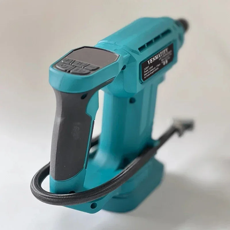 Cordless Air Pump Portable Car Tire Inflator Air Compressor With Digital Display Inflatable Pump For Makita 18/20V Battery Pin