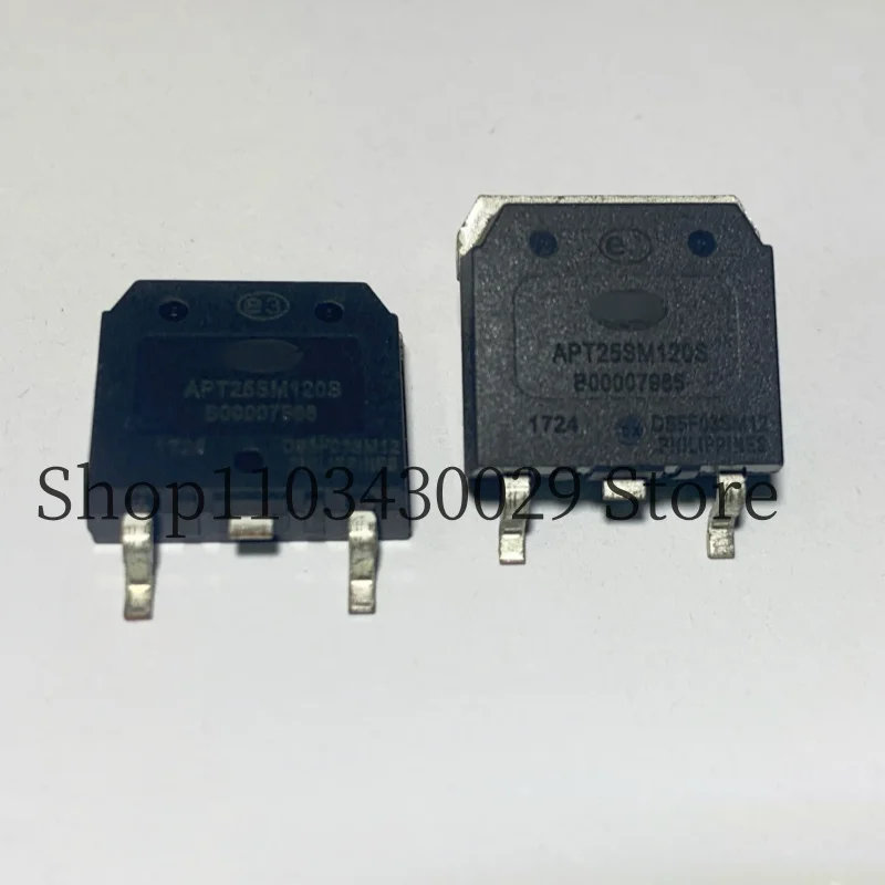 5Pcs New Original APT25SM120S APT25SM120 TO-268 25A 1200V Silicon Carbide N-Channel Power MOSFET