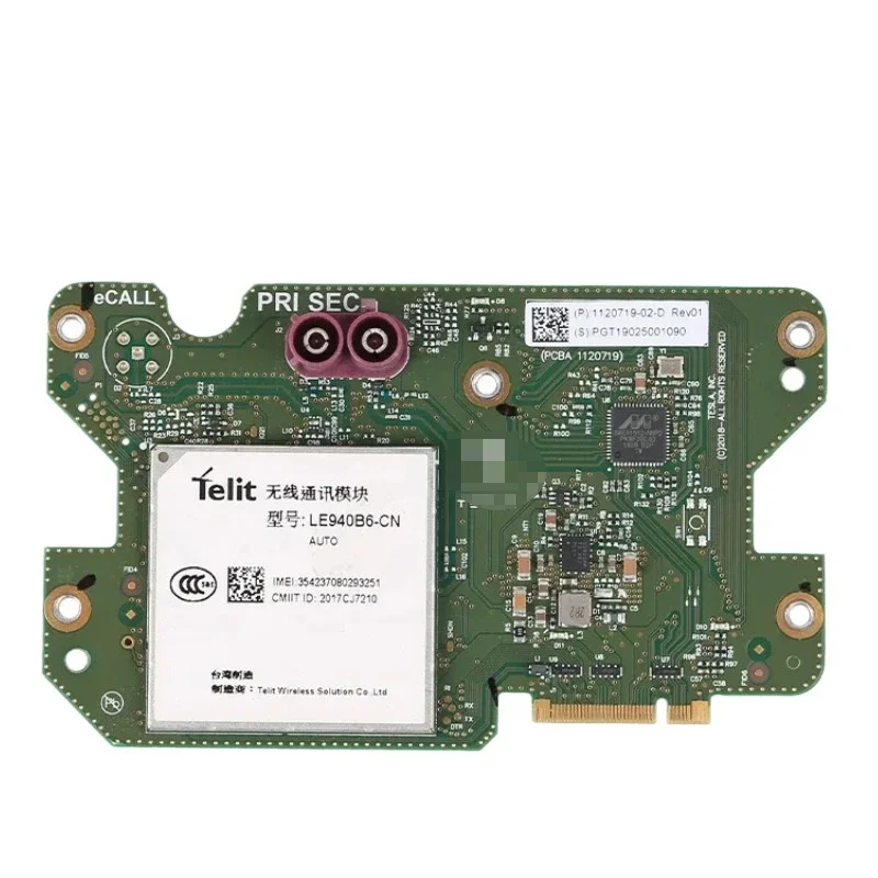 Módulo de comunicação sem fio para Tesla, Control Module, Model 3, Y, S, X, 1120719-02-D