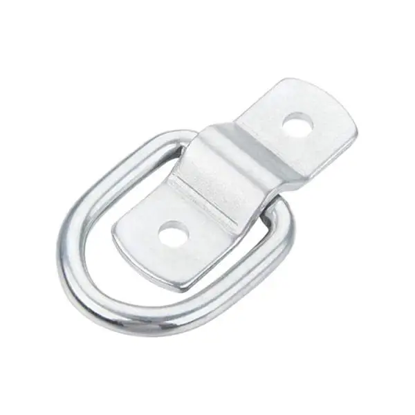 D Ring Surface Mount Cargo Lashing Lifting Ring Anchor Tiedown Anchors Tie Down Ring for Boat Trucks Trailers RV Campers