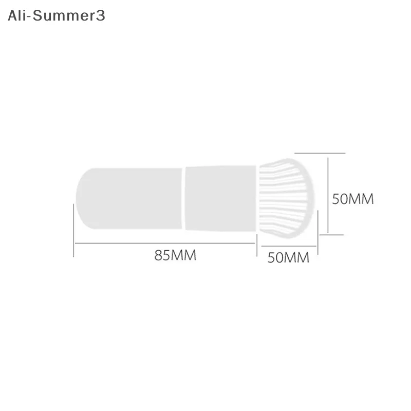 (YY)1개 2025 신형 대형 메이크업 브러쉬 파운데이션 파우더 페이스 블러쉬 브러쉬 부드러운 페이스 브러쉬 뷰티 도구