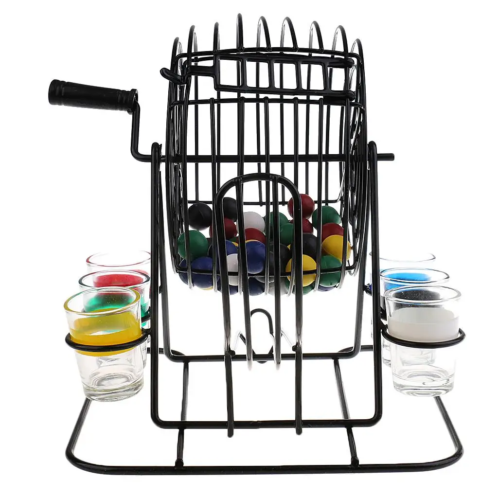 لعبة شرب صغيرة لآلة اليانصيب بينغو للحفلات المنزلية والحانة والترفيهية #1