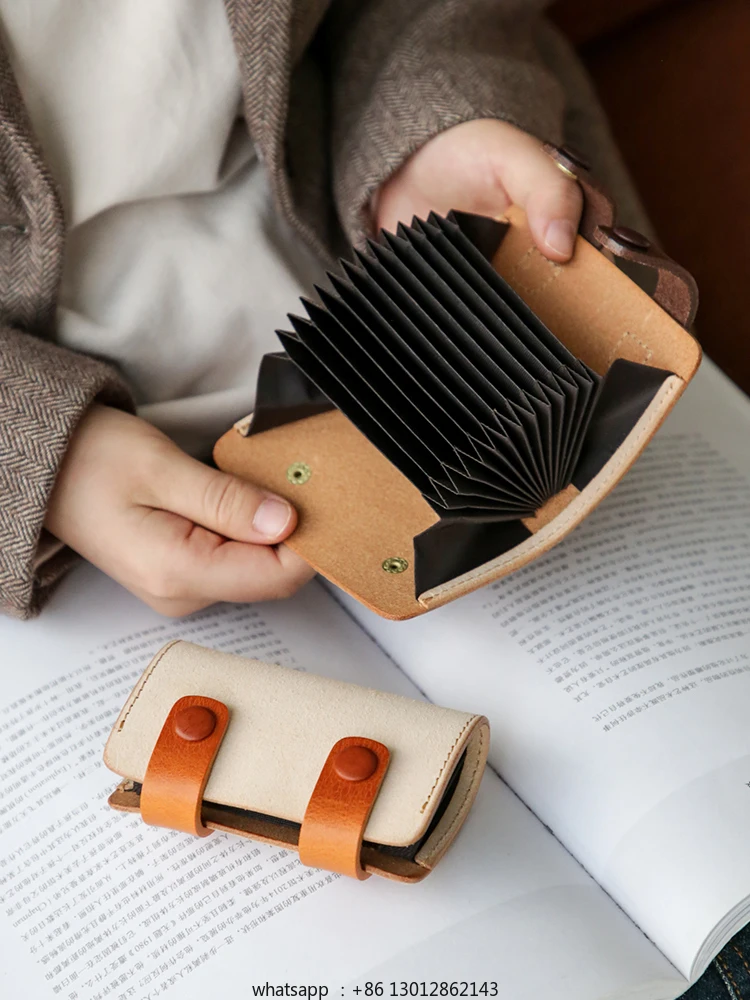 

Женская сумка для карточек органов, ретро контрастного цвета, толстая кожаная сумка с пряжкой, вертикальная сумка