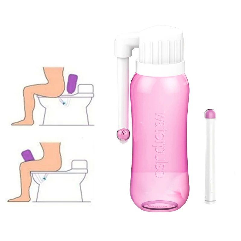 500ml Portable Bidet Spray Handheld Travel Bidet for Pregnant Women Baby Washer Bottle Toilet Baby Ass Cleaner Sprayer Washing