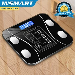 INSMART Smart Body Weight Scale Digital Body Composition Body Weight Balance Bioimpedance Scale BMI Floor Scales Bathroom Scale