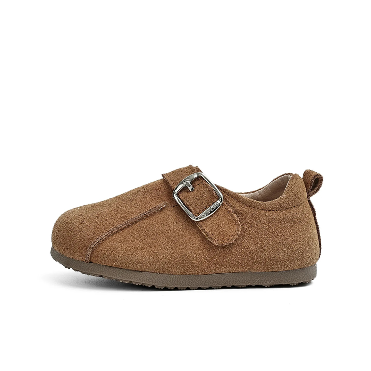 

Children's Boys Girls Autumn Top Layer Cow Suede Velcro Thin Bottom Flat Shoes Kids Toddlers Genuine Leather Shoes