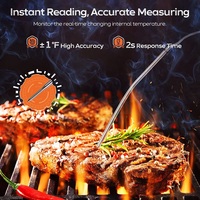 Meat Thermometer Digital For Food Cooking BBQ Oven Grilling, Instant Read Electric Touchscreen LCD Large Durable