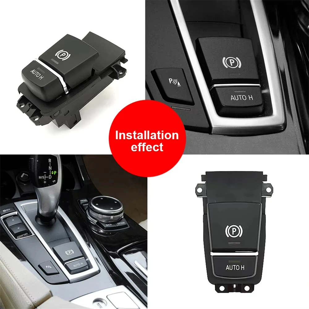 ​61319385029 Parking Hand Brake Park Control Switch Button for BMW 5 6 7 Series X3 X5 X6 F02 F15 F16 F18 F25 F07 Car Accessories