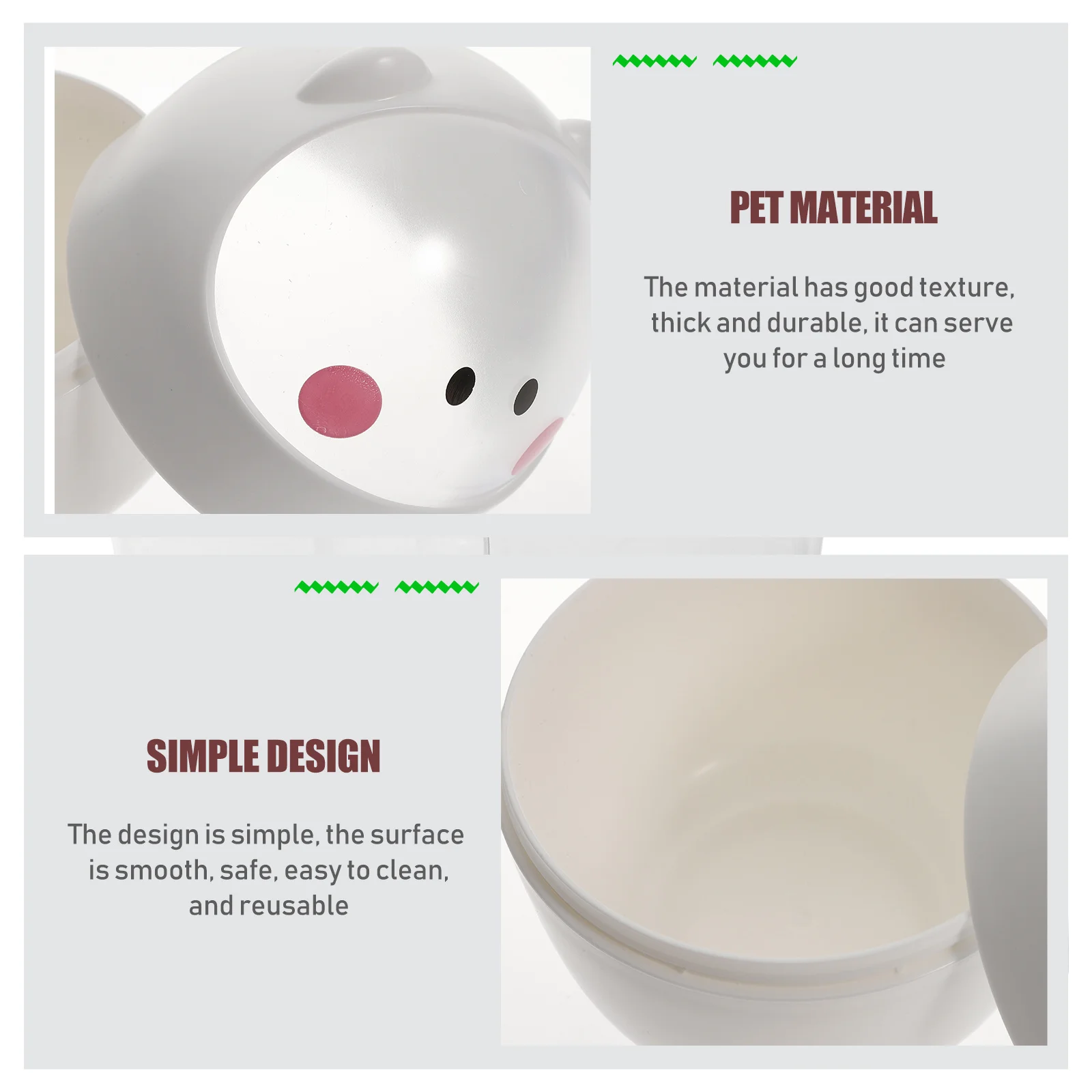 

1pc Desktop Trash Can Small Garbage Can With Lid Cute Trash Bin For Home Office Study Daily Use Multi-Function Household