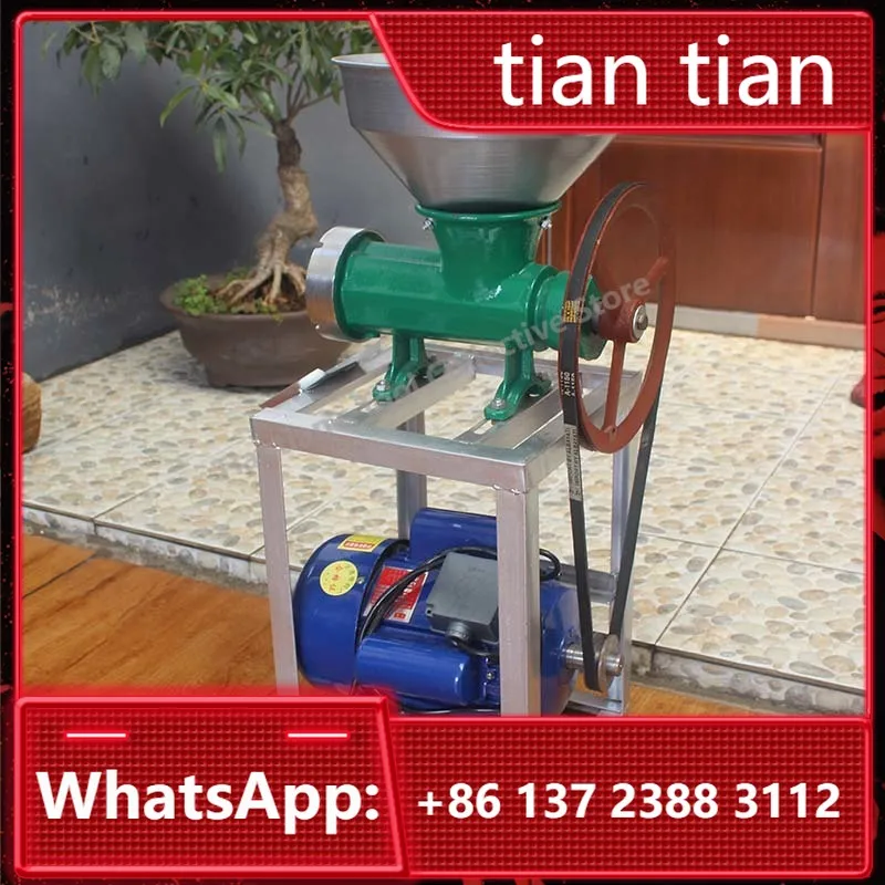 

32 # Cast Iron Dog Animal Food Making Machine Chicken Fish Meat Grinder and Sausage Filling Machine