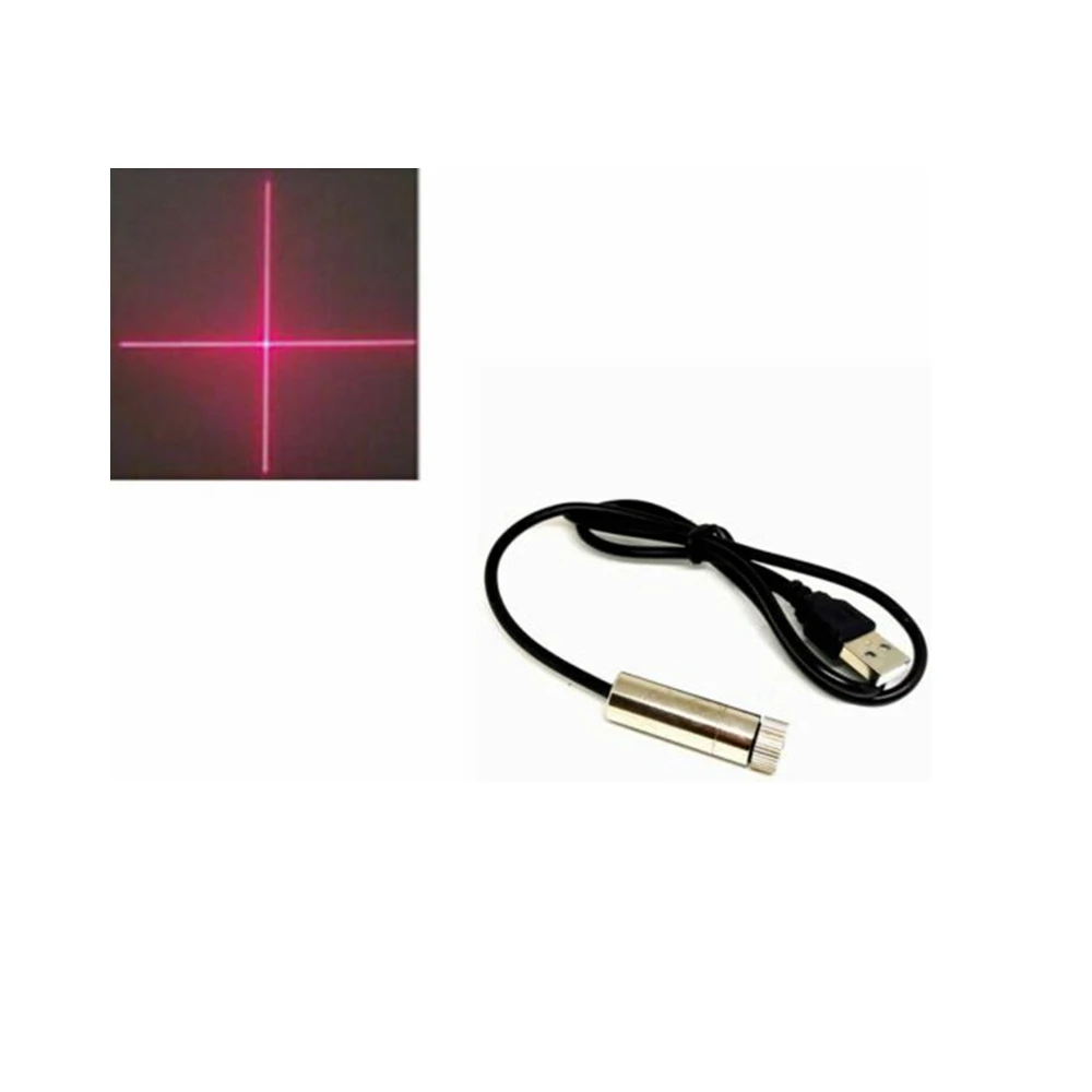 Imagem -03 - Ponto Linha Feixe Transversal 650nm 100mw Módulo Laser Vermelho com Relação Usb 1240