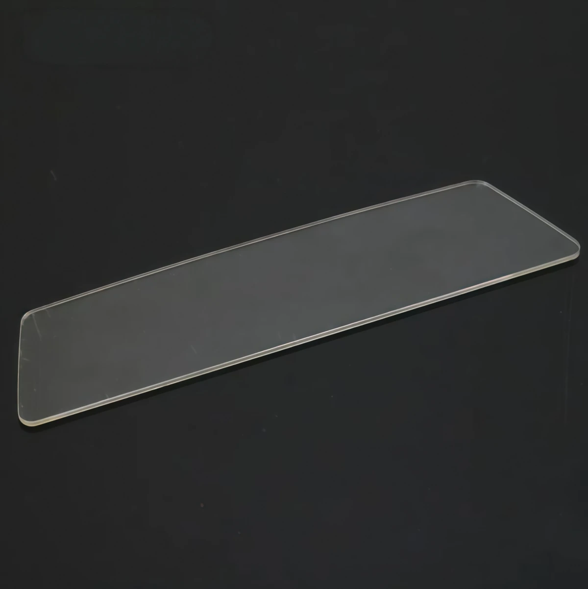 RCRUN Clear Rear Window Glass Parts For 1/10 Tamiya Bruiser RC4WD TF2 Hilux RC Crawler Body Shell Accessories