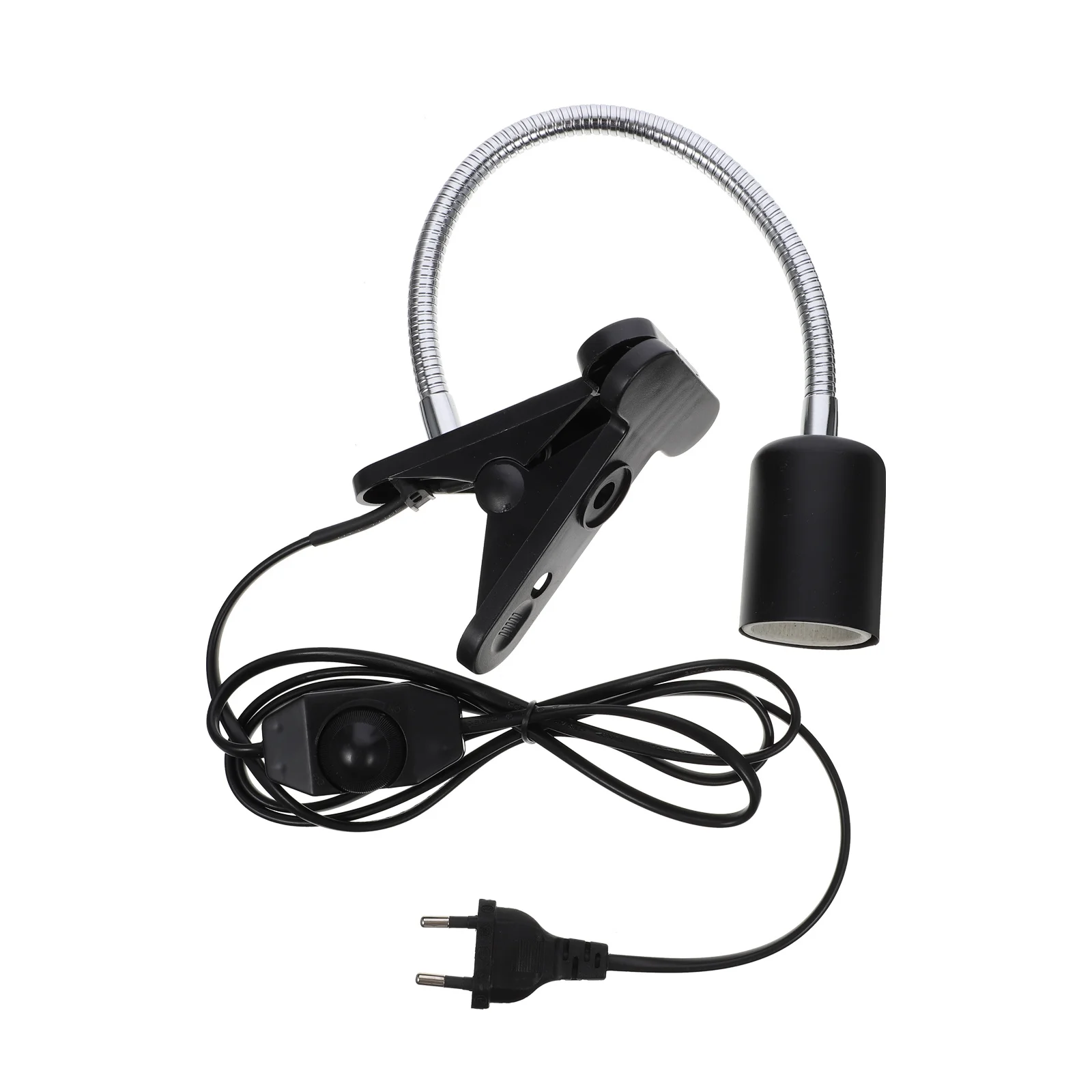 

Reptile Heat Lamp Brightness Adjustable 360 Degree Rotation Uvb Uva Reptile Light Turtle Tank Accessories No Bulb Eu Plug