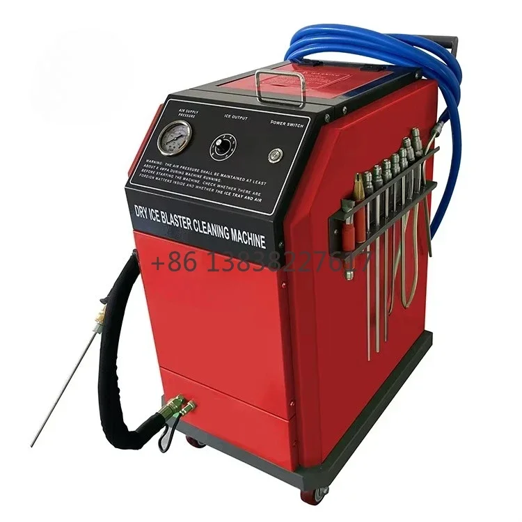 Dry Ice Cleaner Machine for Carbon Deposit Removal Engine CO2 Auto Care Commercial Industrial Professional