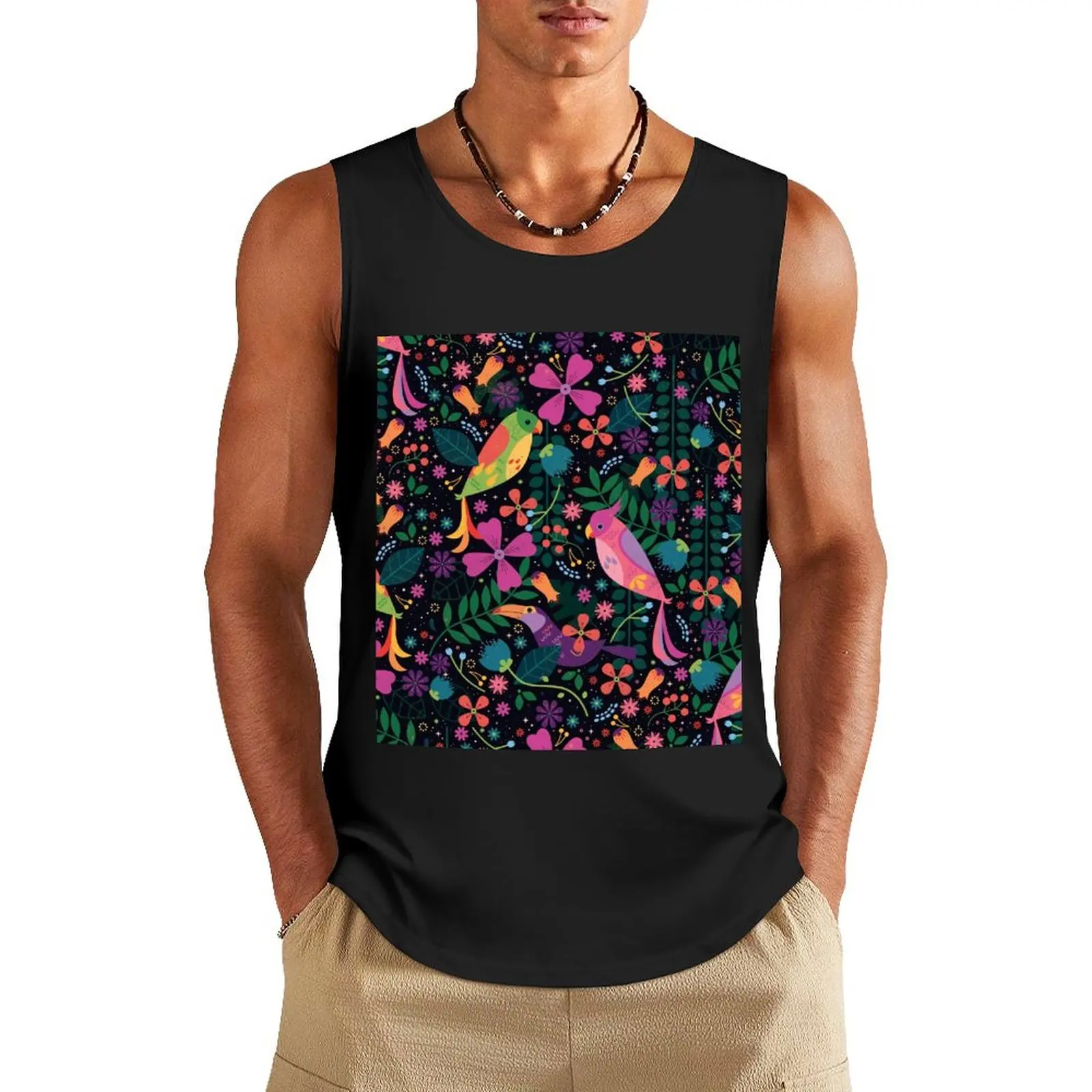 

Enchanted Birds Tank Top Top summer cute tops
