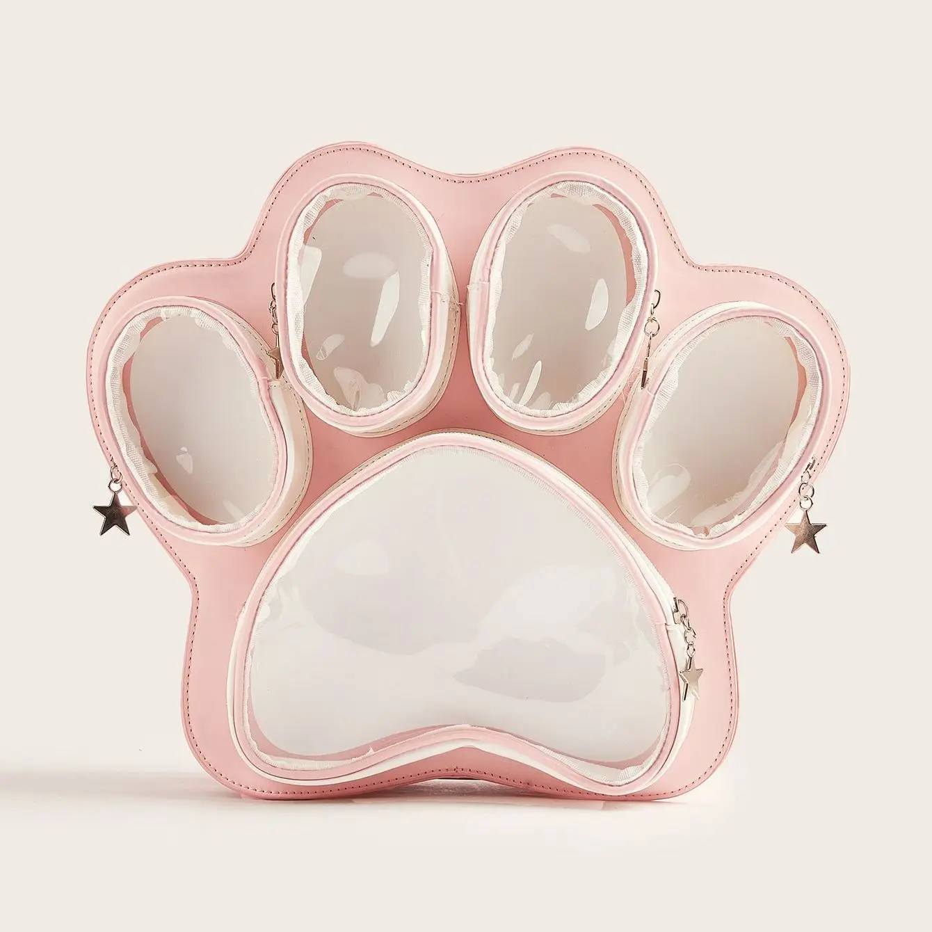 Japanese Sweet Cute Cat Paw Ita Bag Women Large Capacity Multi Layer Backpack Ladies Anime Harajuku Kawaii Mochilas Mujer 2025