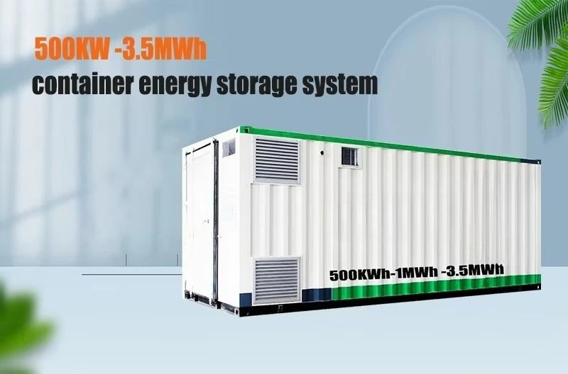500kW 1MWh Lifepo4 Lithium Battery 1MW ESS Container System for Solar Energy Storage with 6000 Cycles for Europe and America