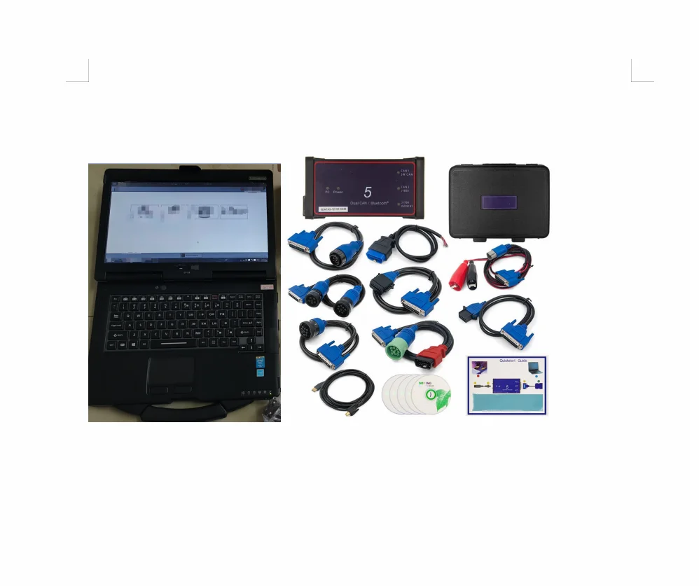

Heavy Duty Truck Scanner Dpa5 Bluetooth USB Obd Diagnostic Tool DPA 5 for Dearborn Protocol Adapter5 DPA5+cf53 full set