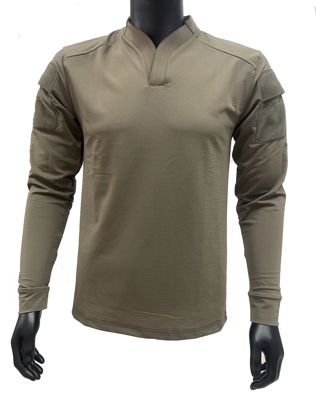 

Репродукция VS Топ с v-образным вырезом Черная футболка с длинными рукавами Быстросохнущая дышащая тактическая Ice Sensation CAG Love Outdoor