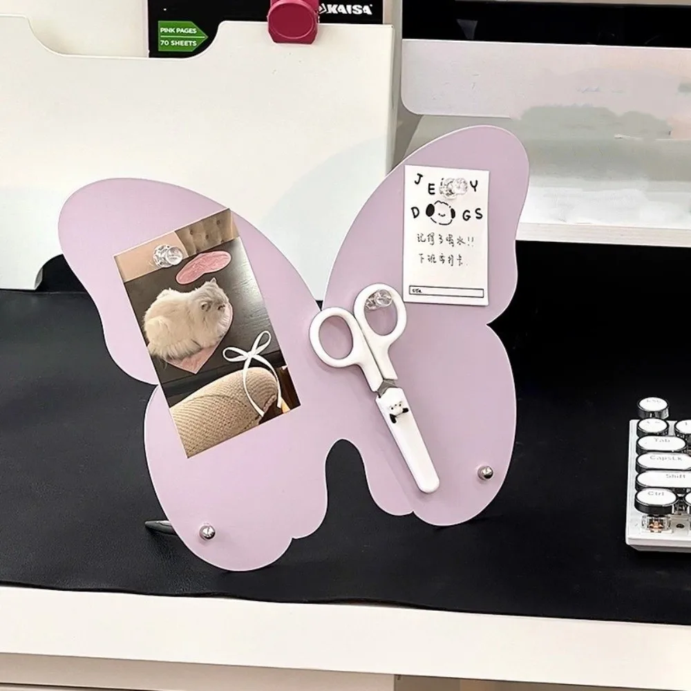 Multifunctionele metalen plaat Magnetisch stickerbord Magnetische clip Beweegbaar desktop Memorandum Notitiebord Thuis