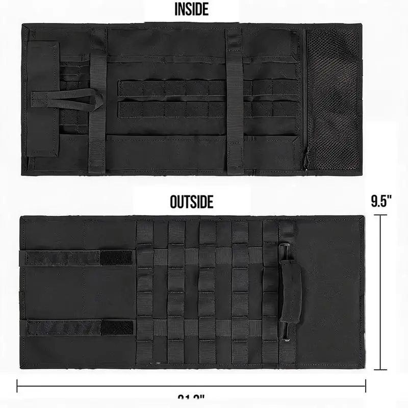 Custom Adjustable Heavy Duty Large Waterproof Tools Backpack Leather Canvas Portable Electrician Toolkit Storage Bag