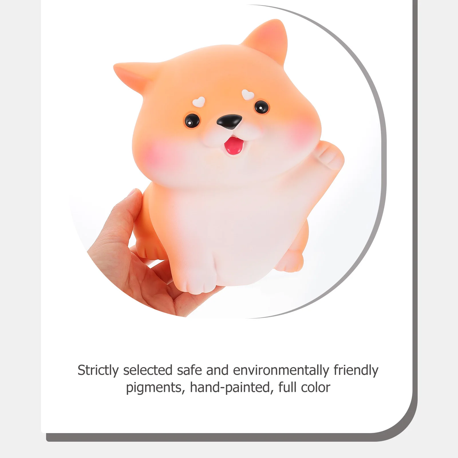 

Vinyl Coin Container Creative Money Box Adorable Piggy Bank Kids Money Jar Home Decoration Saving Box