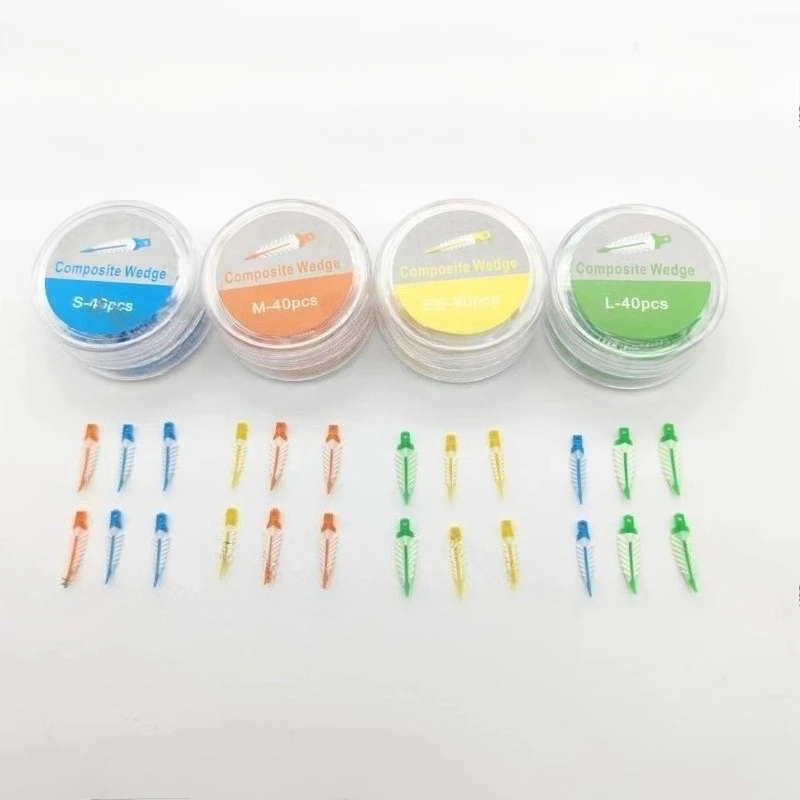 40/120pcs Laboratory Material Gap Wedge Composite Wedge Laboratory Forming Sheet Suit s