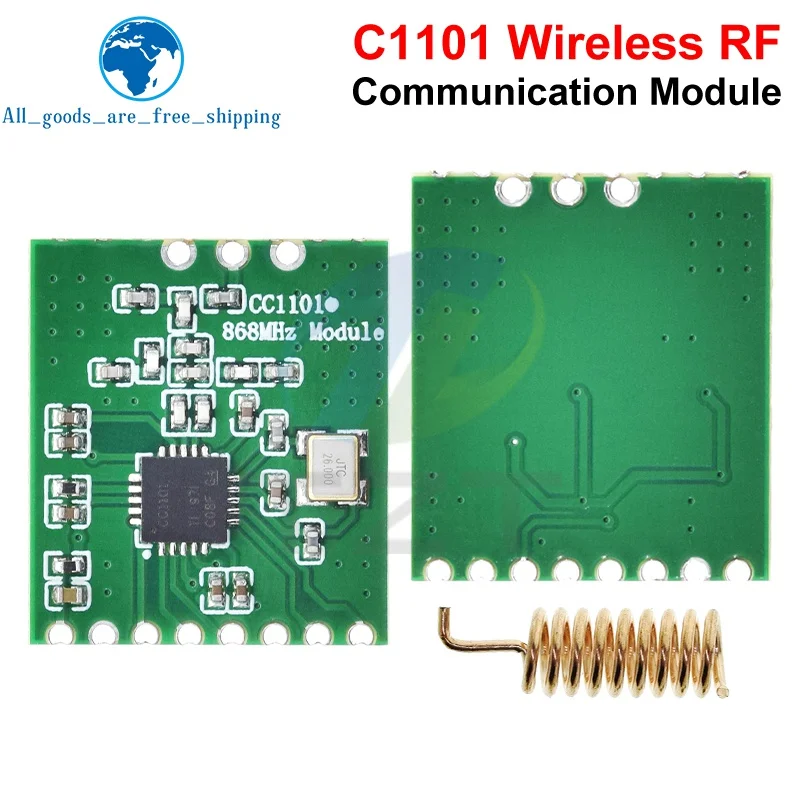 TZT1/3PCS CC1101 Drahtloses Modul 868MHZ SPI-Schnittstelle Low Power M115 Für FSK GFSK ASK OOK MSK 64-byte – Detail 4