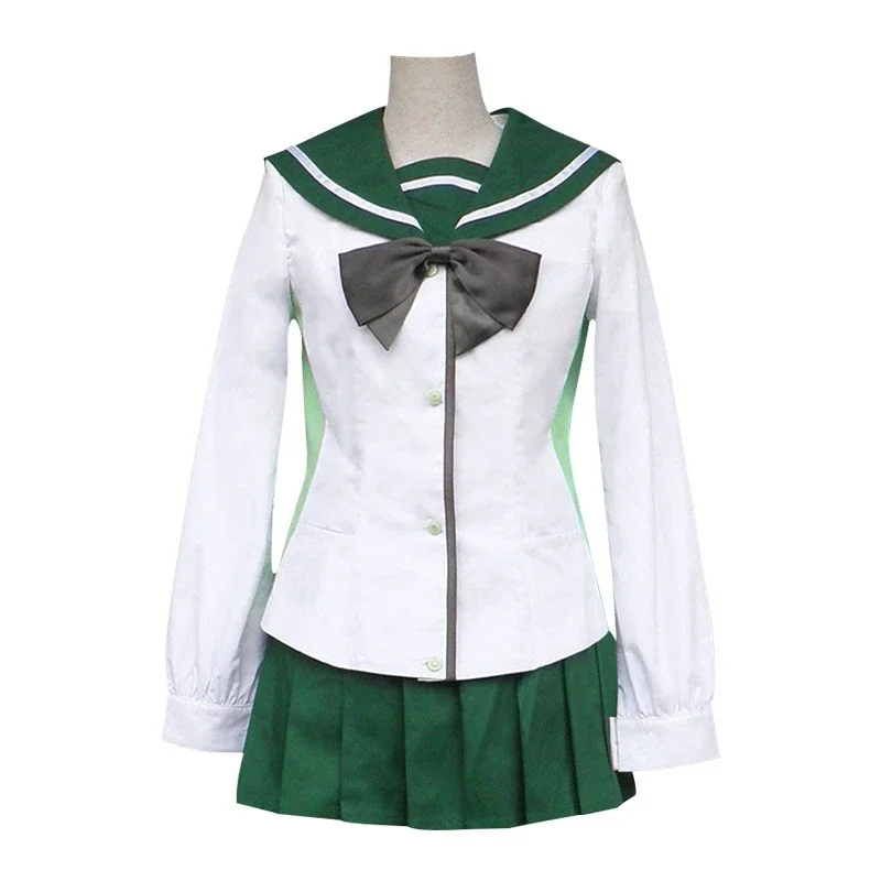 أزياء المدرسة الموتى ري مياموتو سايكو بوسوجيما سايا تاكاجي التأثيرية أزياء الهالوين للفتيات في المدارس JP5599