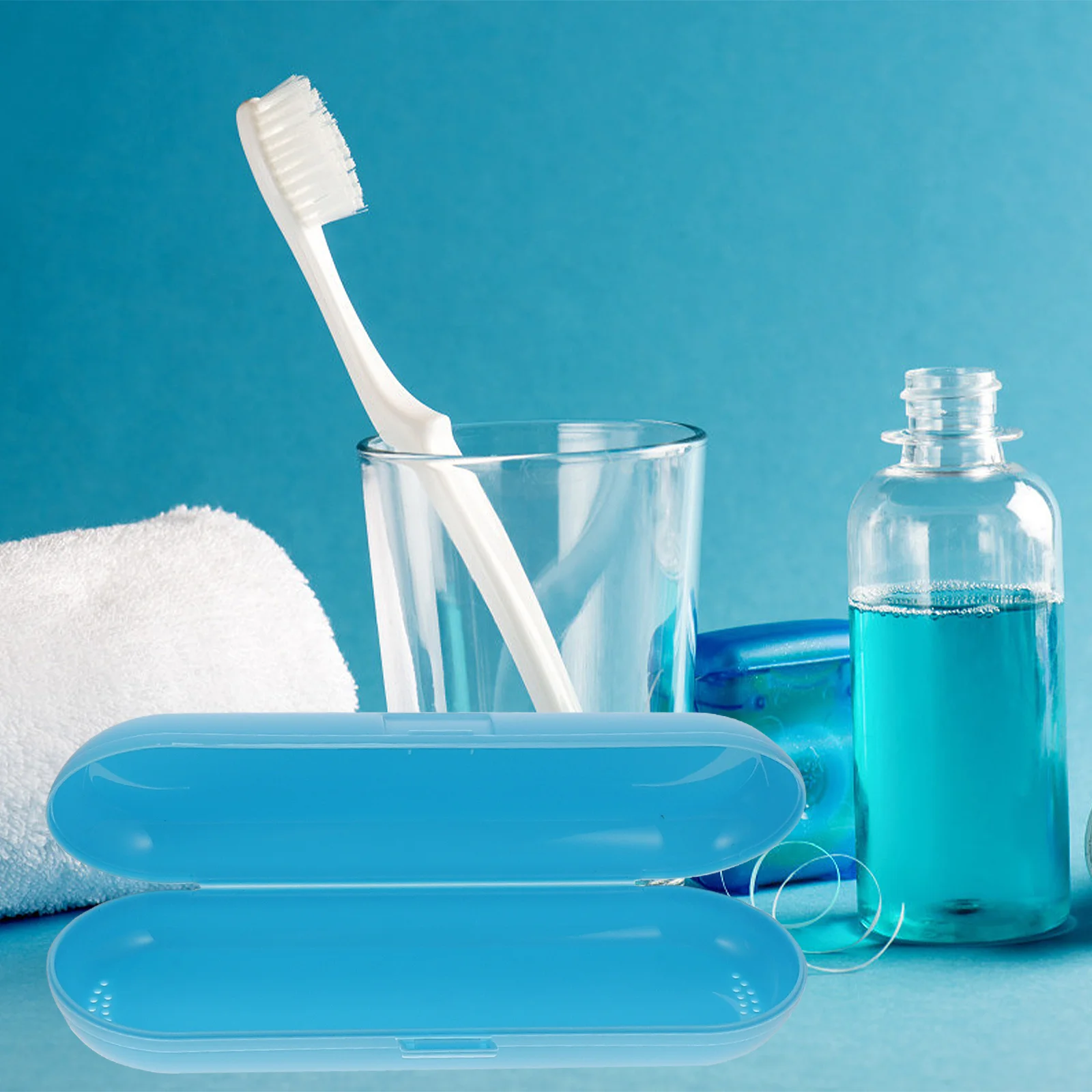 

6 шт. коробки для мусора, водонепроницаемые инструменты для чистки полости рта, высококачественный материал, прочный, практичный дизайн уплотнения, разные цвета