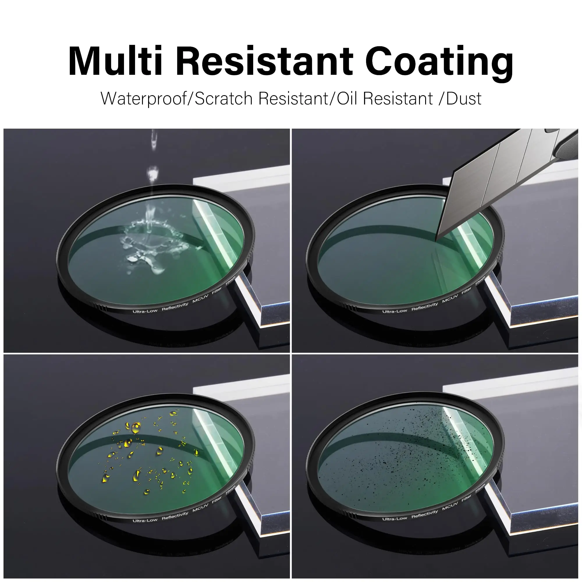 Walkingway CPL Bộ Lọc Ống Kính Camera Siêu Mỏng Quang Học Đa Tráng Tròn Kính Phân Cực Ống Kính 37Mm 39Mm 43Mm 52mm 58Mm 62Mm 67Mm 77Mm