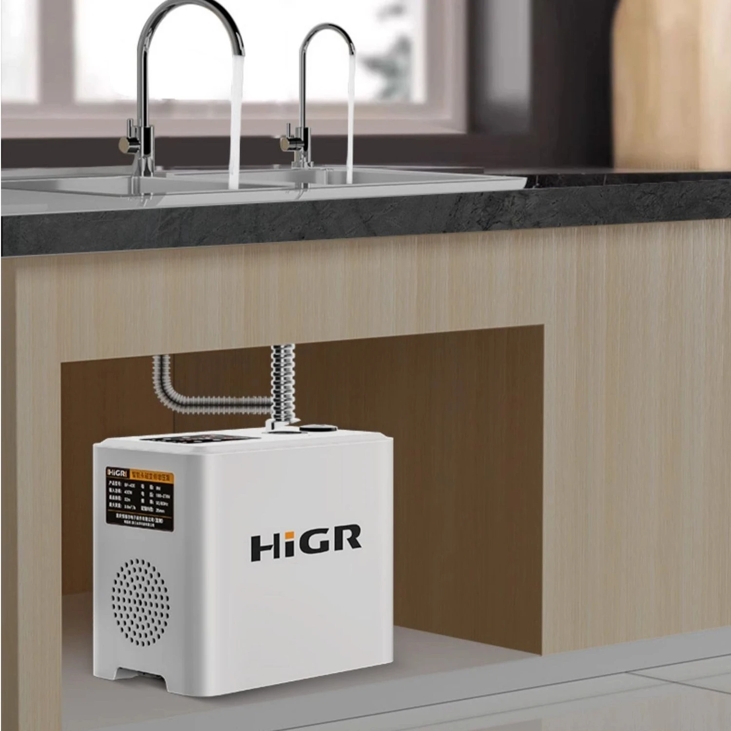 

BP-400 Silent permanent magnet self-priming variable frequency constant pressure hot and cold water booster pump