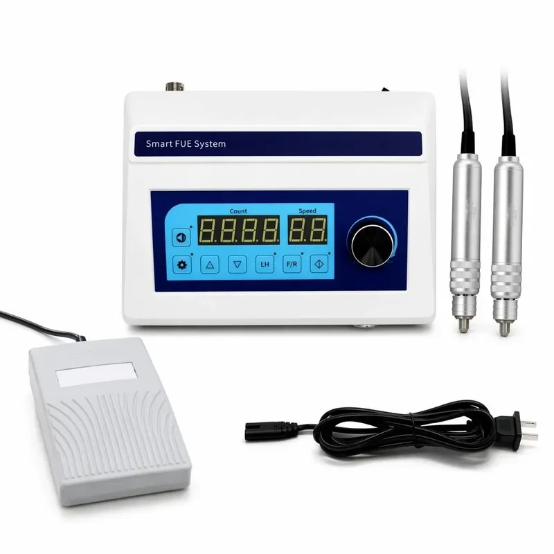 for Follicare Premium Handheld FUE Hair Transplant Machine Stainless Steel Follicle Punch Set for Head Surgery US Italy