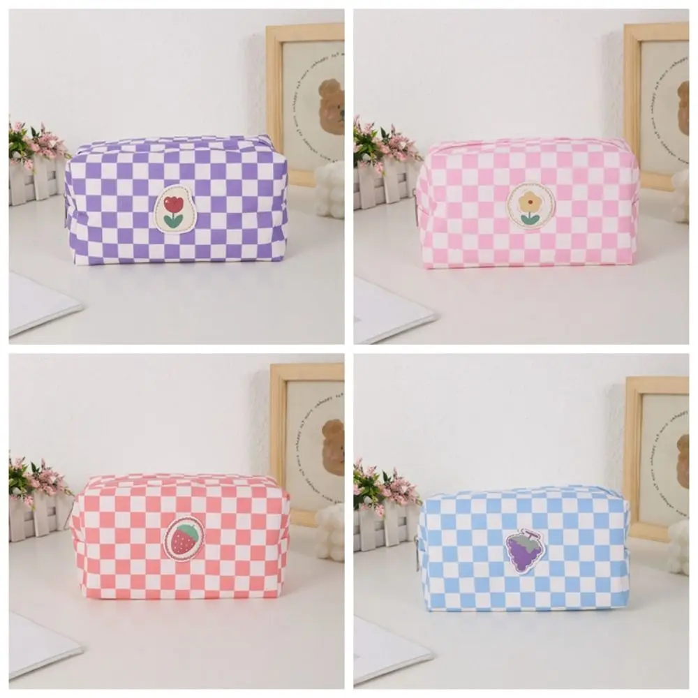 Simple Portable Makeup Bag Wear-resistant Durable Toiletry Bag High Appearance Level Large Capacity Cosmetics Storage Bag Women