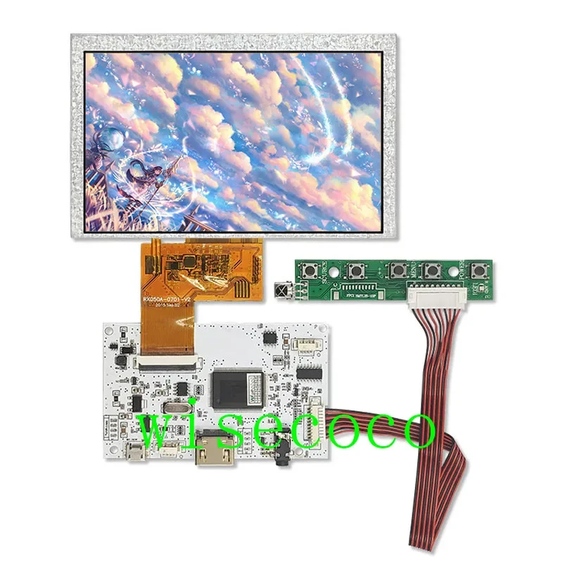 

HSD050I9W1-C00-0299 5 inch 480*272 LCD Screen Display USB drive board Controller Board