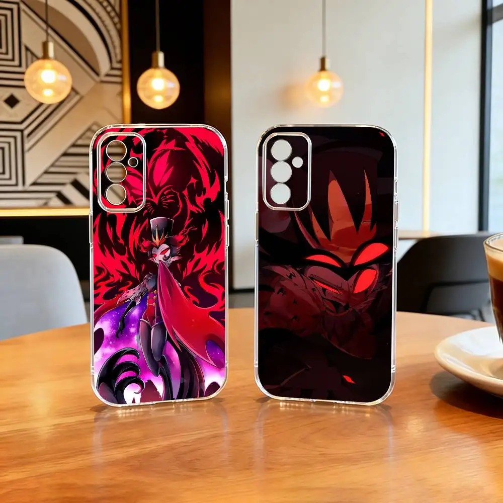 

Stolas G-Goetia H-helluva boss Phone Case For SamsungA10,12,20,21S,30,31,40,50,51,52,70,71 Transparent Cover