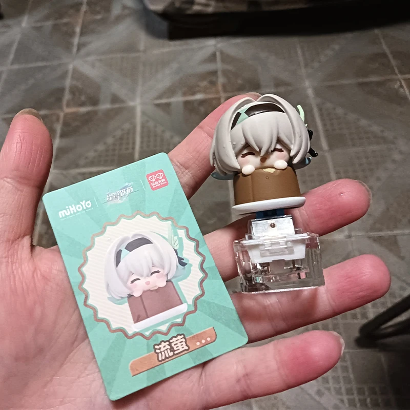 in stock Finger Keycap Honkai Star Rail Second Series Game Peripheral Anime Keycap for Gaming Keyboard Fans Collectible view 6