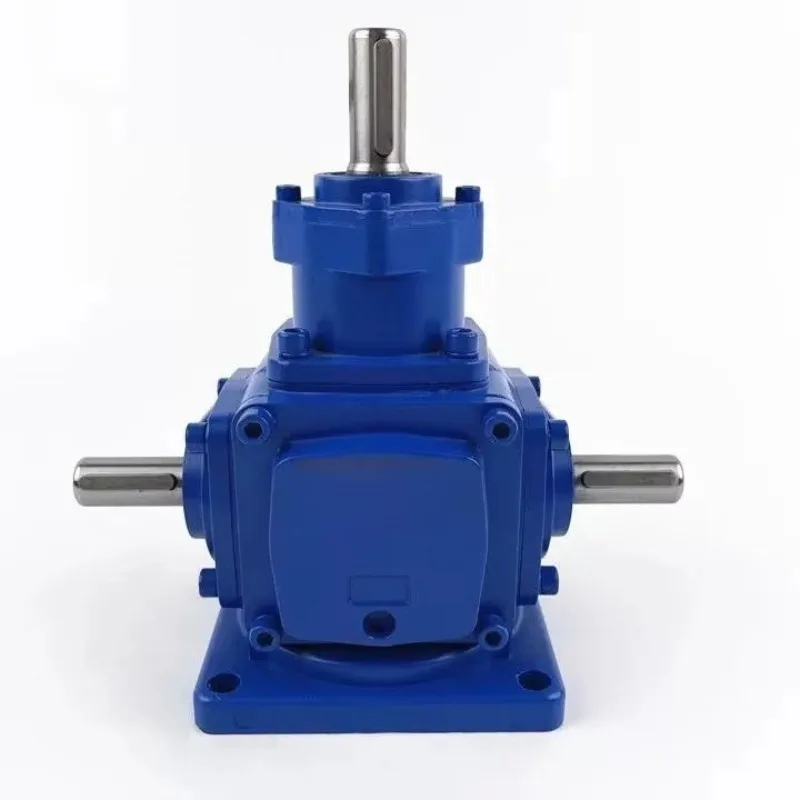 T16 Spiral Bevel Gear Gearbox Reverser Conveyor Equipment Speed Reducer Durable Industrial Mechanical Transmission Spare Parts