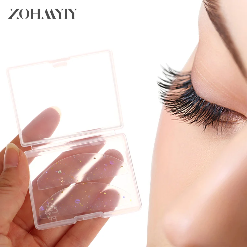 Glänzende Silikon Wimpern Dauerwelle Pad Lifting Wimpern Stangen Schild 3D Wimpern Locken wickler Zubehör Applikator Make-up-Tools