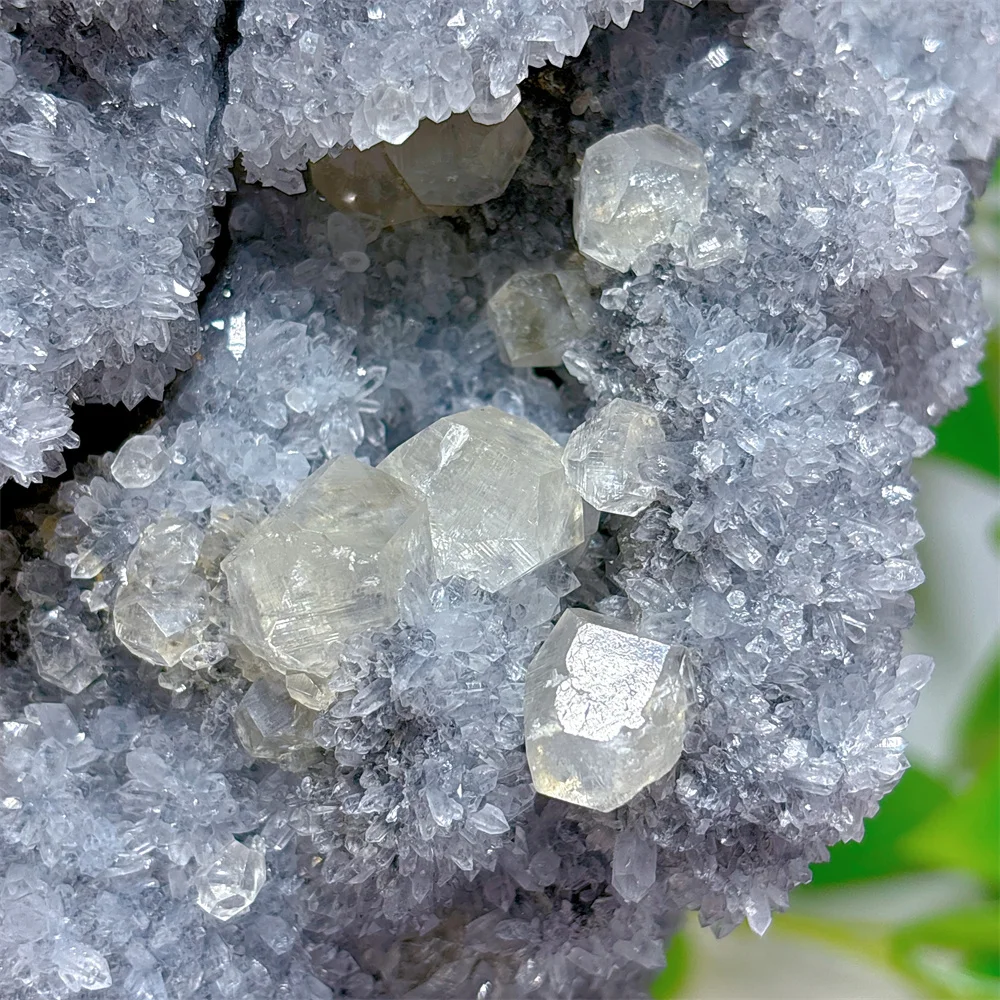Sphalerite with Calcite Raw Crystal Natural Stone Quartz Minerals Home Decoritems Reiki Garden Gifts Energy Healing Luck Love